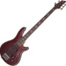 Schecter Omen Extreme-5 Electric Bass in Black Cherry Finish