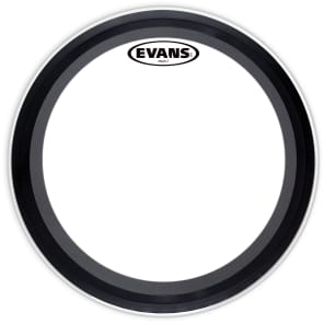 Evans 20" Clear EMAD2 Batter Bass Drumhead image 2