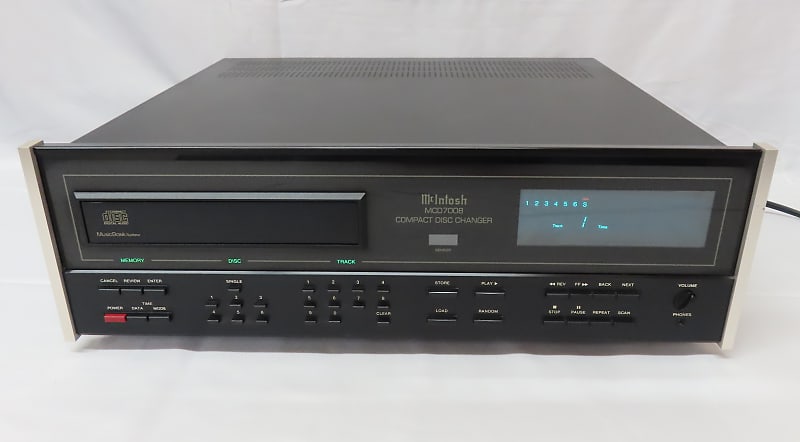 McIntosh MCD7008 CD Player Changer With Remote and Manual image 1