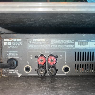 Mackie FR Series M1200 Professional Power Amplifier image 6
