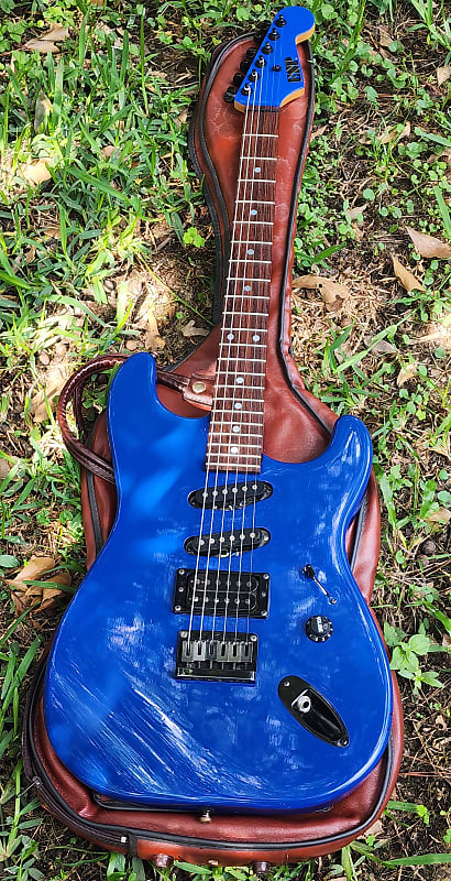 ESP Jake E Lee 1981-1999 - Blue 1984 1985 Japan Ozzy