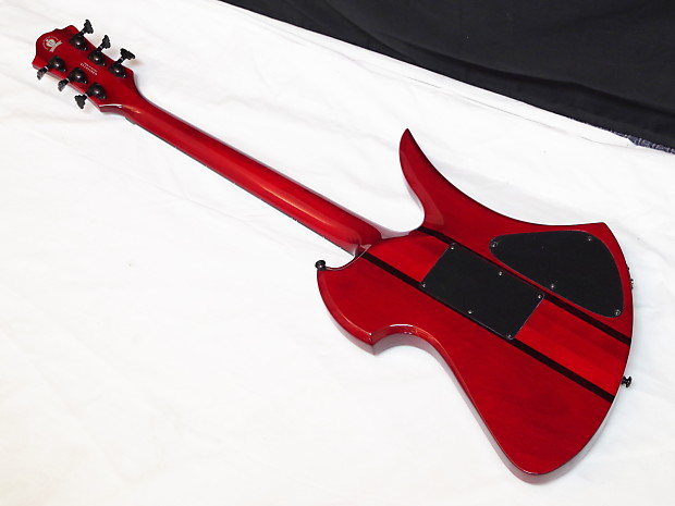 BC RICH Mockingbird ST electric LEFT-HANDED GUITAR Red