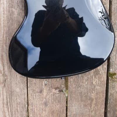 Jazz Bass Body Fender type 1980 present - Black image 4