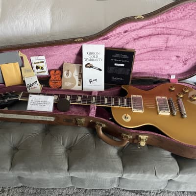 Gibson Custom Shop Historic Reissue 1957 Les Paul 2018 - Gold Top Double Gold VOS for sale