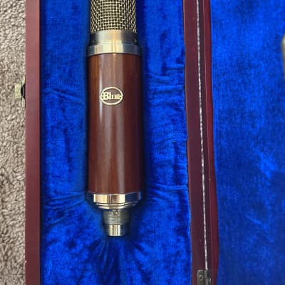 Blue Woodpecker Microphone