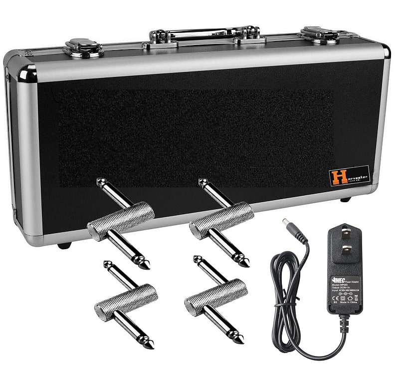  Pedal Board,With Completely Isolated Power Supply ,19*5 Inch  1.8 LB Aluminium Alloy Guitar Pedalboard, Included Carrying Bag , Pedal  Cable,Adapter,40*1.2 Inch Self Adhesive Hook Loop Tape,Cable Ties : Musical  Instruments