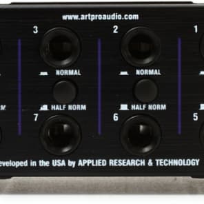 ART TPatch 8-point 1/4 inch TRS Balanced Patchbay image 5