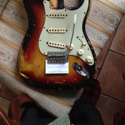 Fender Stratocaster 02/Nov/63 Sunburst, Replacement decal image 11
