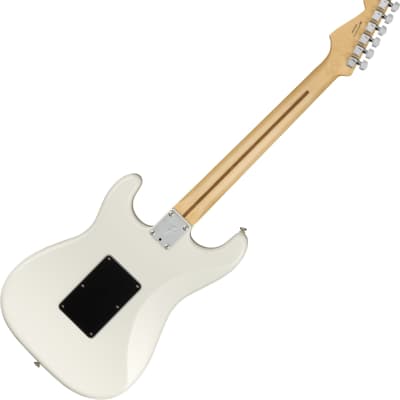 Fender Player Stratocaster Floyd Rose HSS Electric Guitar, Maple FB, Polar White image 3