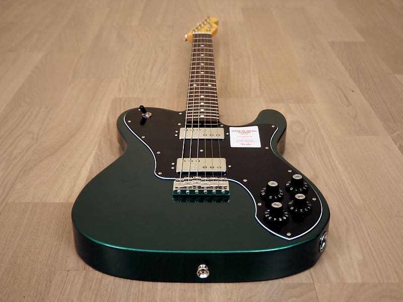 2020 Fender Hybrid Telecaster Deluxe Sherwood Green Mint Condition