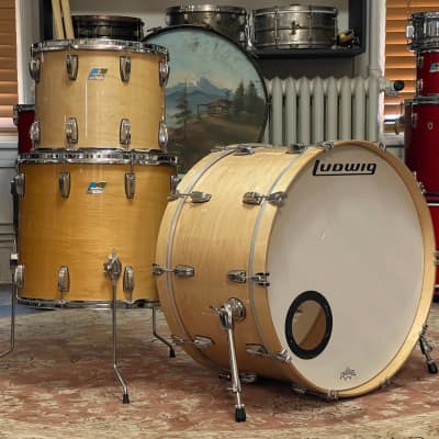 Ludwig Classic Maple 26/15/18 Natural Maple Gloss image 2