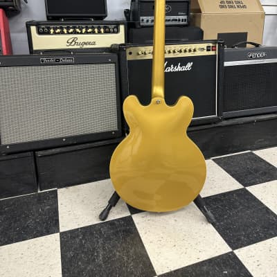 Epiphone ES-335 Traditional Pro Inspired by Gibson 2021 - Present - Metallic Gold image 9