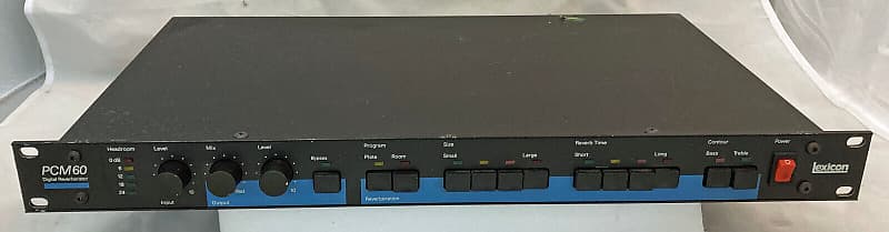 Lexicon PCM60 Digital Reverb Very Rare image 1