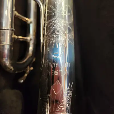 Eastman ETR821S "Windy City" Limited Edition Silver Bb Trumpet image 9