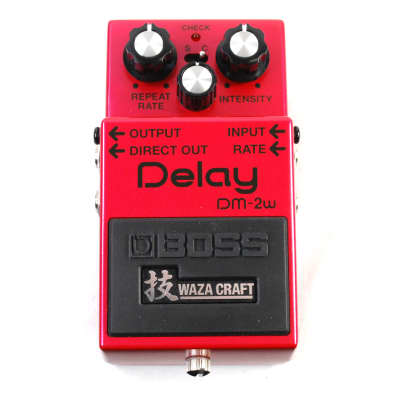 Used Boss DM-2W Waza Craft Analog Delay Guitar Effects Pedal for sale