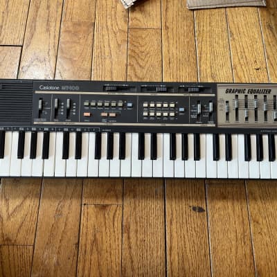 Casio MT-100 Casiotone 49-Key Synthesizer 1980s - Gray