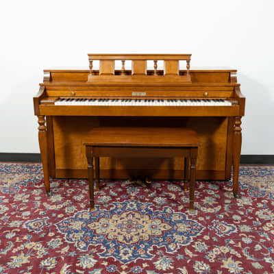 Baldwin Acrosonic Classic Upright Piano | Satin Walnut | SN: 10744477 image 2