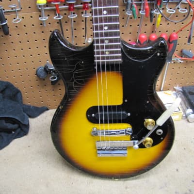 Epiphone Olympic Double 1966 Sunburst | Reverb