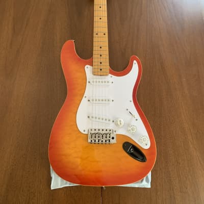 Fernandes LA-115KK L'Arc-en-Ciel Ken Signature Model Red
