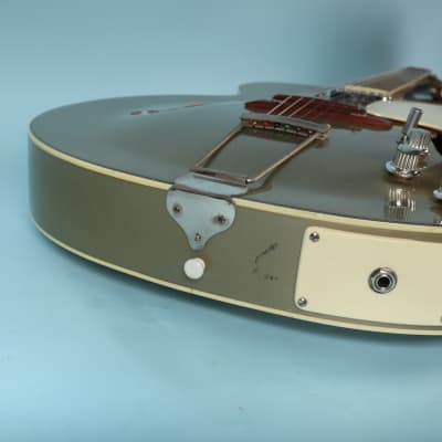 1950's-60's Silvertone Aristocrate Model 1365 Silver Electric Guitar image 16