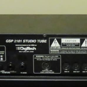 DigiTech GSP2101 Artist (GSP-2101 Artist) Ver 3.00 Tube