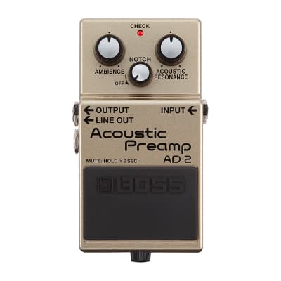 Boss AD-2 Acoustic Preamp Pedal | Reverb