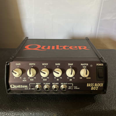 Quilter Bass Block 802 800-Watt Bass Amp Head | Reverb