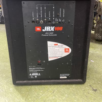 JBL JRX118SP Self-Powered Single 18-inch 350 Watt Subwoofer, Dual Inputs, Built in crossover image 1