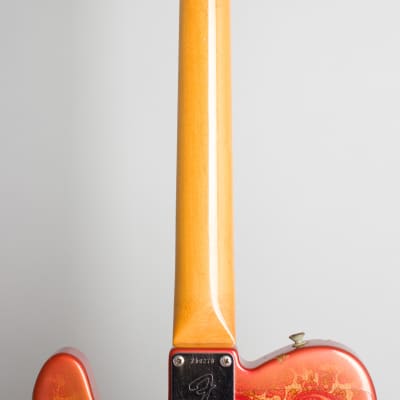 Fender  Telecaster Paisley Solid Body Electric Guitar (1968), ser. #250279, original black tolex hard shell case. image 9