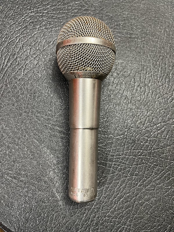 1960’s Astatic  MOD 857-HS High Impedance Cardioid Microphone image 1