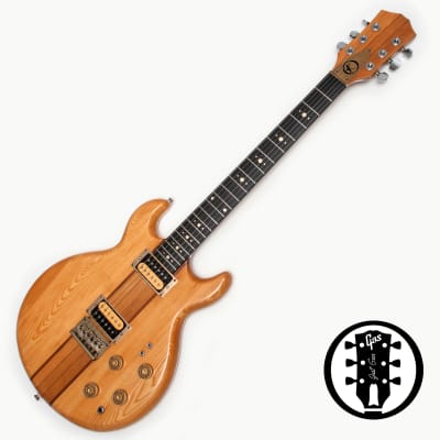 Kay Double Cut, Natural, Neck Through, ebony fingerboard 70's Vintage image 1
