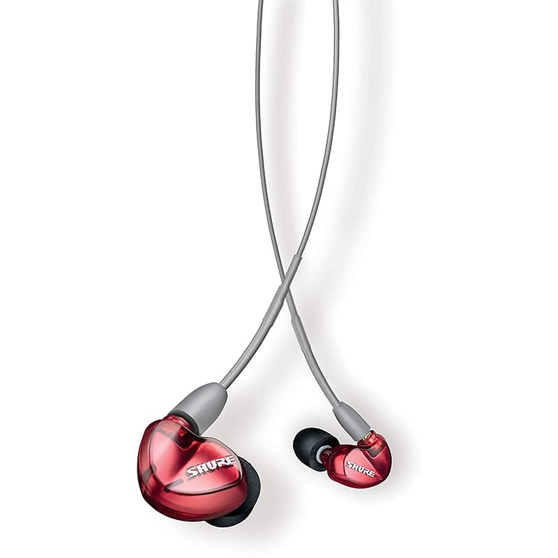 Shure SE535 Limited Edition Sound Isolating Earphones - Red | Reverb