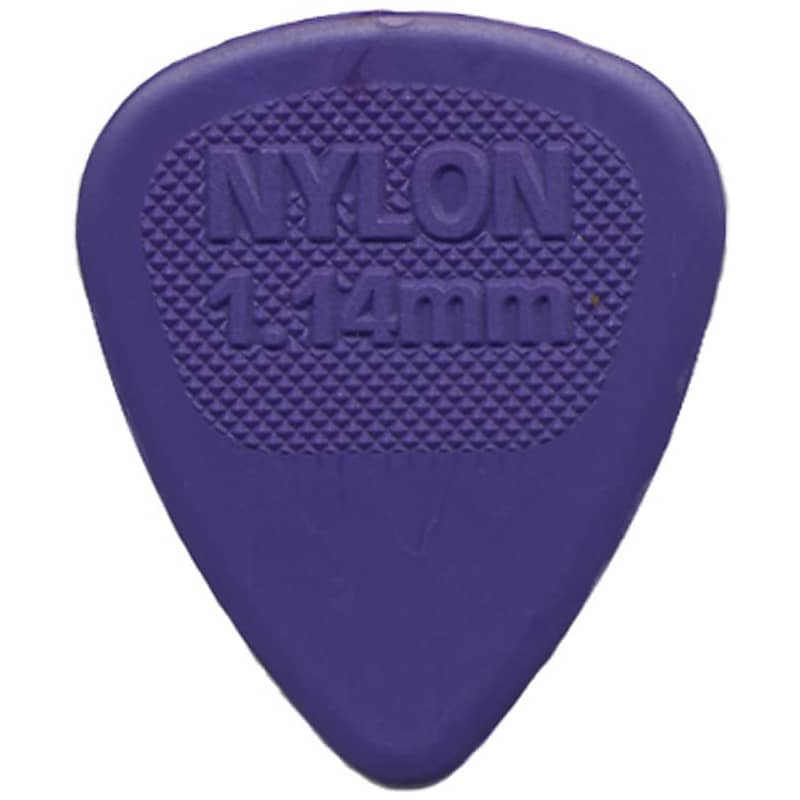 Dunlop 443R114 Nylon MIDI 1.14mm Guitar Picks (72-Pack) image 1