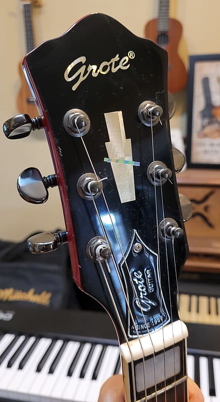 Grote Full Scale Electric Guitar Semi-Hollow Body Guitar Grote Full Scale Electric Guitar Semi-Hollow Body Guitar
