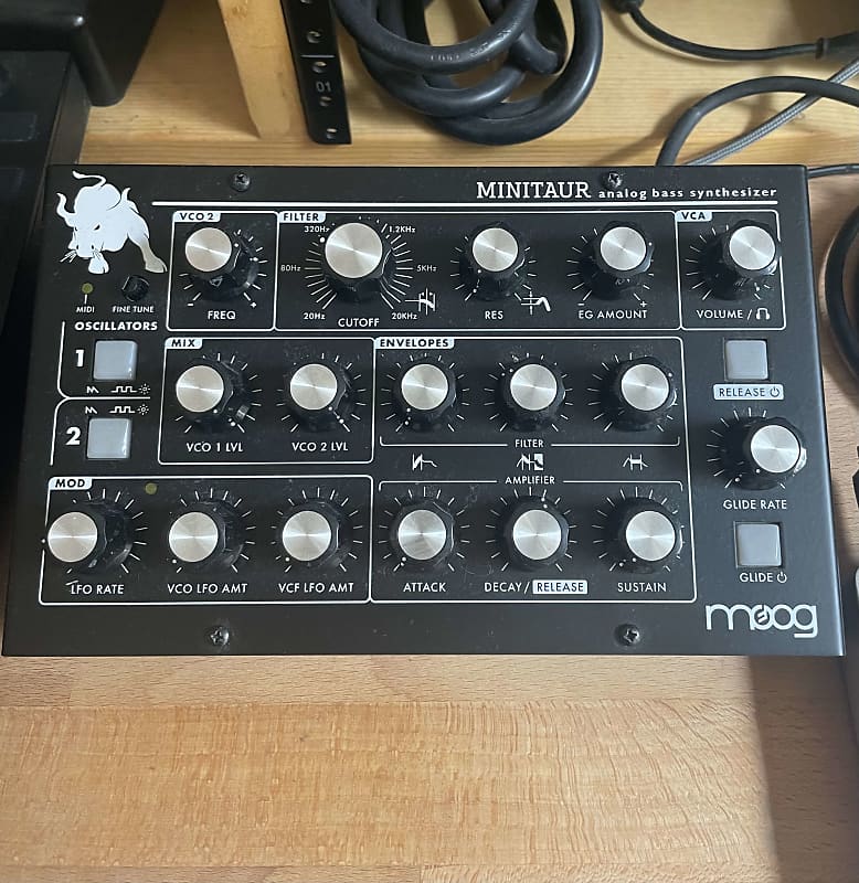 Moog Minitaur Rev2 TBP002 2012 - Present - Black | Reverb