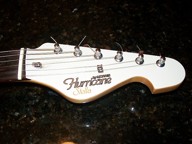 Hurricane by Morris Stella 1980's Pearl White | Reverb