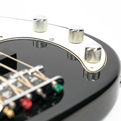 Squier Standard Series Precision PJ P-Bass Black Sparkle w/ Rosewood Fretboard image 4