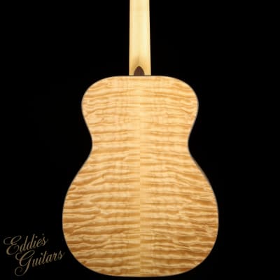 Breedlove - Master Class Atlantic Orchestra OM Adirondack Spruce Top with Quilted Maple Back and Sides and Big Leaf Maple Neck - Breedlove Guitars - Guitar with Hard Shell Case image 4