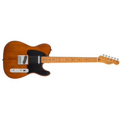 Fender Squier 40th Anniversary Telecaster Electric Guitar Vintage Edition Satin Mocha - 0379501529 for sale