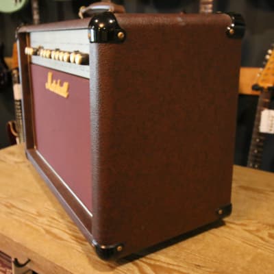 Marshall Acoustic Soloist AS50R 2-Channel 50-Watt 2x8" Acoustic Guitar Combo 2000s - Brown image 4