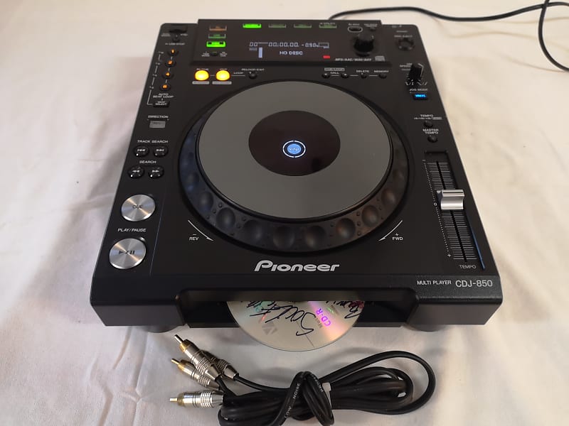 Pioneer CDJ-850-K ② Pioneer CDJ-850 K Black - CD PLAYER - DJ Equipment From