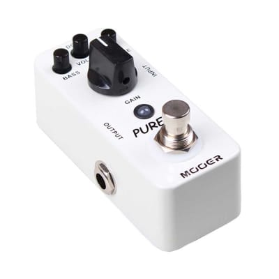 Mooer Pure Boost MICRO Overdrive Booster Pedal True Bypass NEW IN BOX Free Shipping image 2