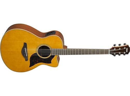 Yamaha AC1M Concert Acoustic-Electric Guitar (Vintage Natural) (Used/Mint) image 1