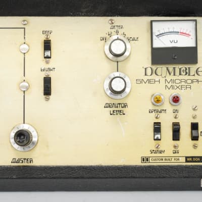 Dumble 5MEH 5-Channel Microphone Tube Mixer Console #51625 image 6