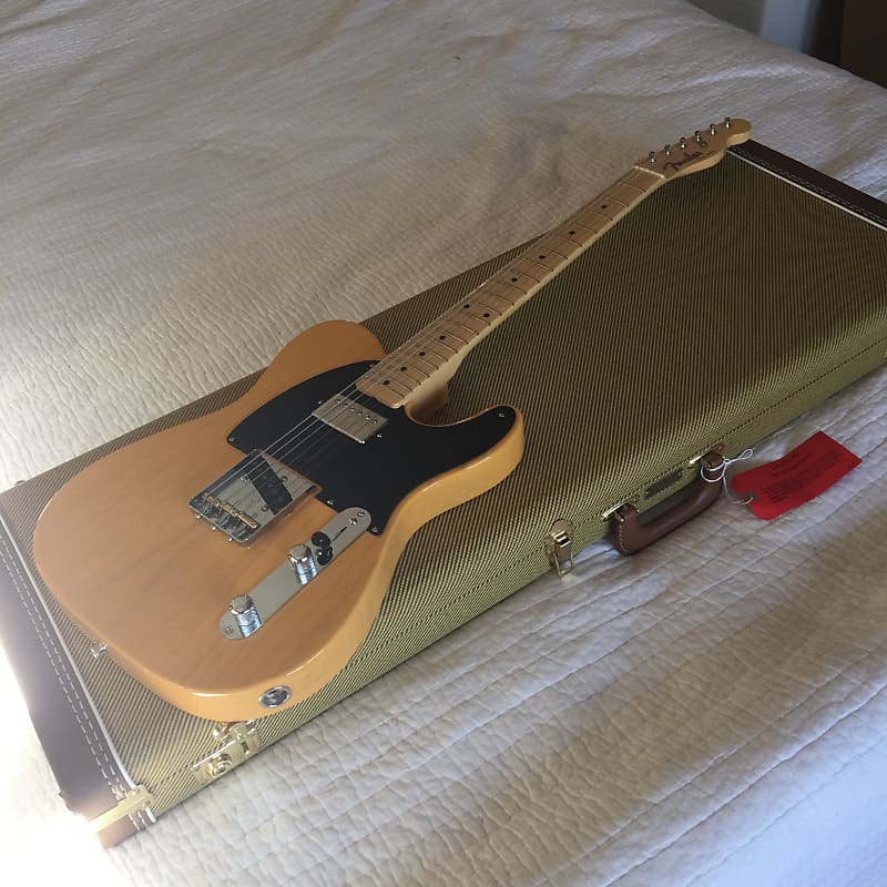 Fender Wildwood Thin Skin 1952 Telecaster Butterscotch with Fender Wildwood Thin Skin 1952 Telecaster Butterscotch with