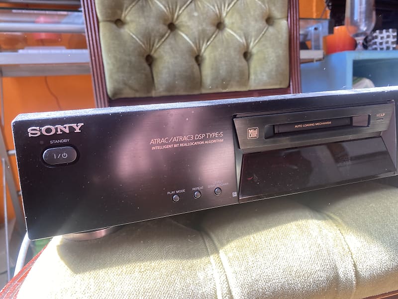 SONY MDS - SE480 2002 - VINTAGE MINI DISK PLAYER  			