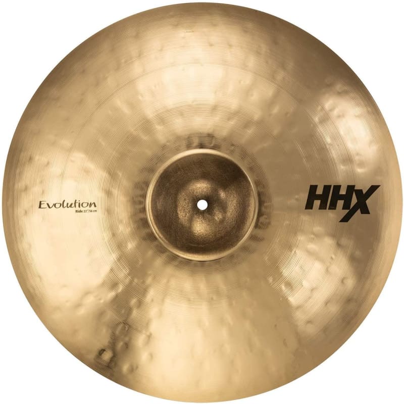 Photos - Cymbal Sabian HHX 22" Evolution Ride ,  Brilliant Finish Brillian (12212XEB)
