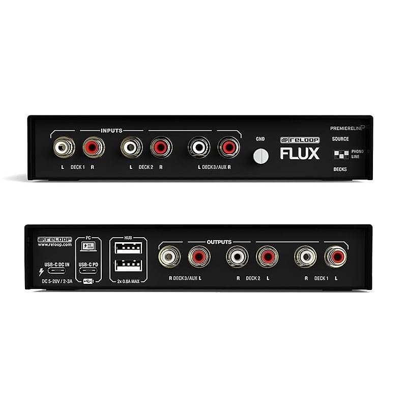 reloop FLUX [Free audio interface compatible with Serato DJ Pro