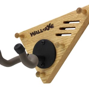 Wall-Axe Soloist: Guitar & Accessory Hanger  (Oak) image 1