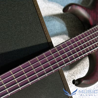 MTD US Custom Bass Andrew Gouche Signature 5 String-Hand Rubbed Plum Sunburst image 4
